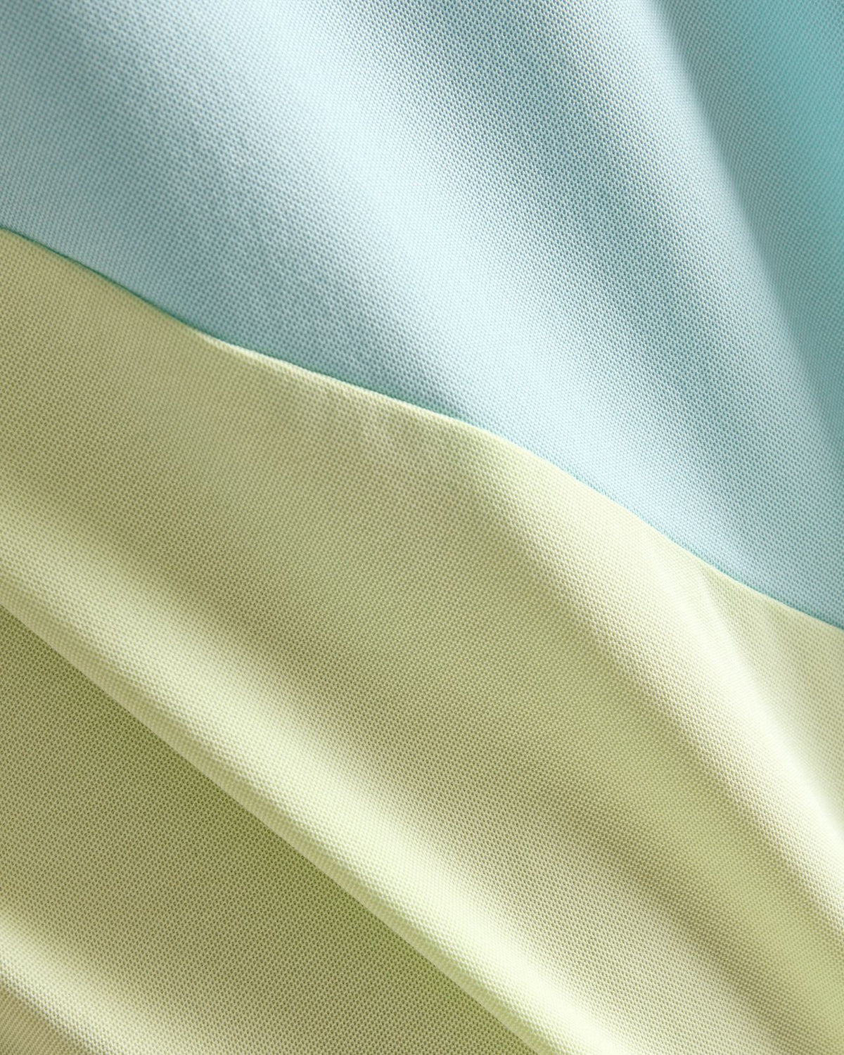 Colour Block Polo Mint
