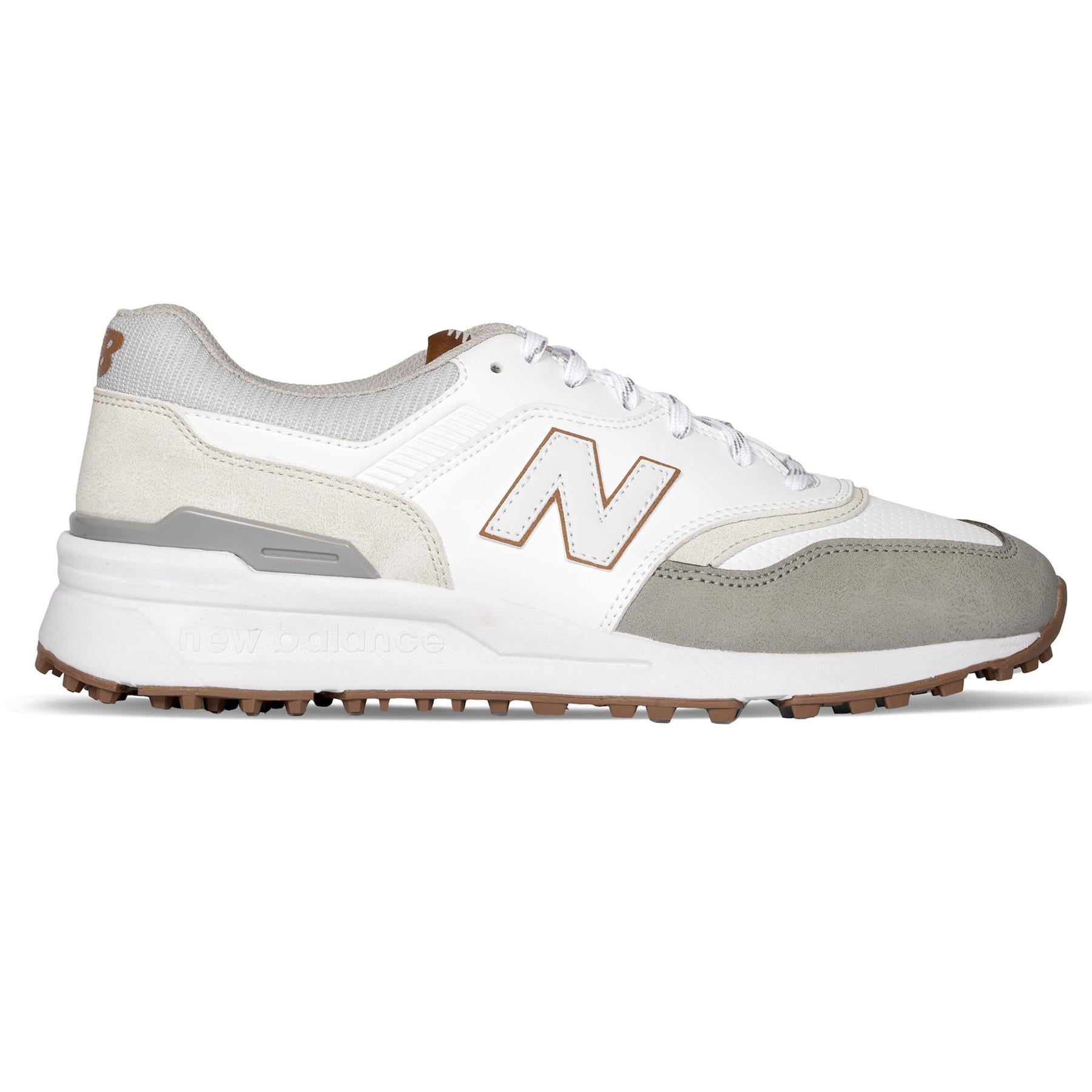 997 Spikeless Golf Shoes White/Gray