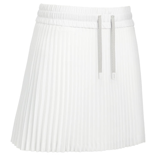 Womens Micro Pleat Tennis Skort Snow - SS25