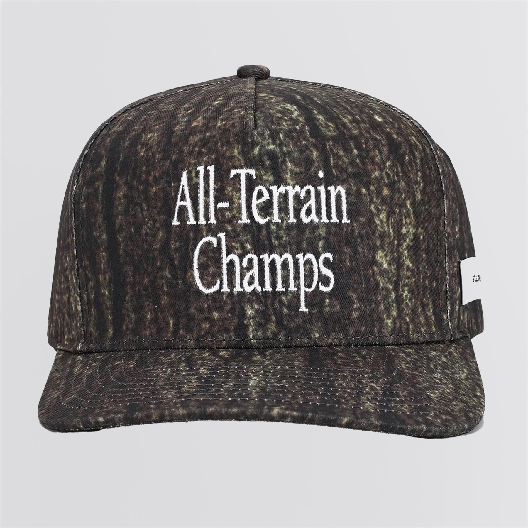 All-Terrain Champs Unstructured 5 Panel Rhino Hat Camo