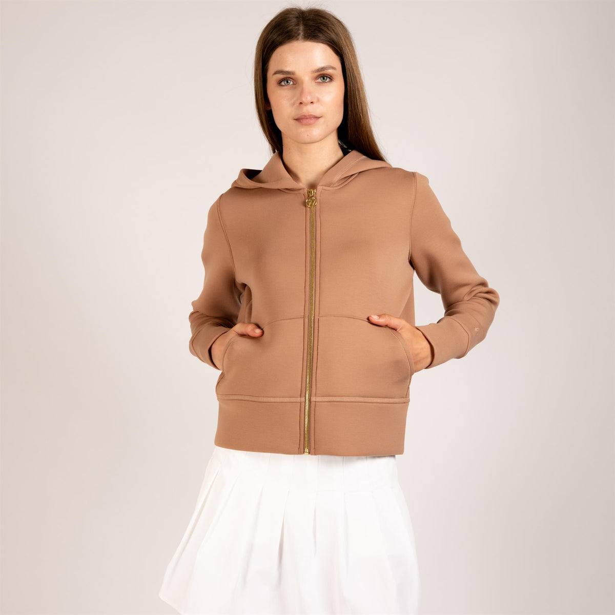Womens Amelie Hoodie Sand