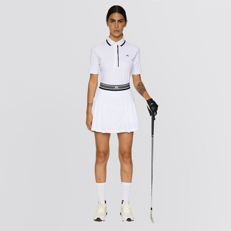 Womens Harlow Skirt White