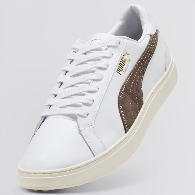 x AP Classic G Golf Shoes Puma White/Flat Bronze/Pale Pink