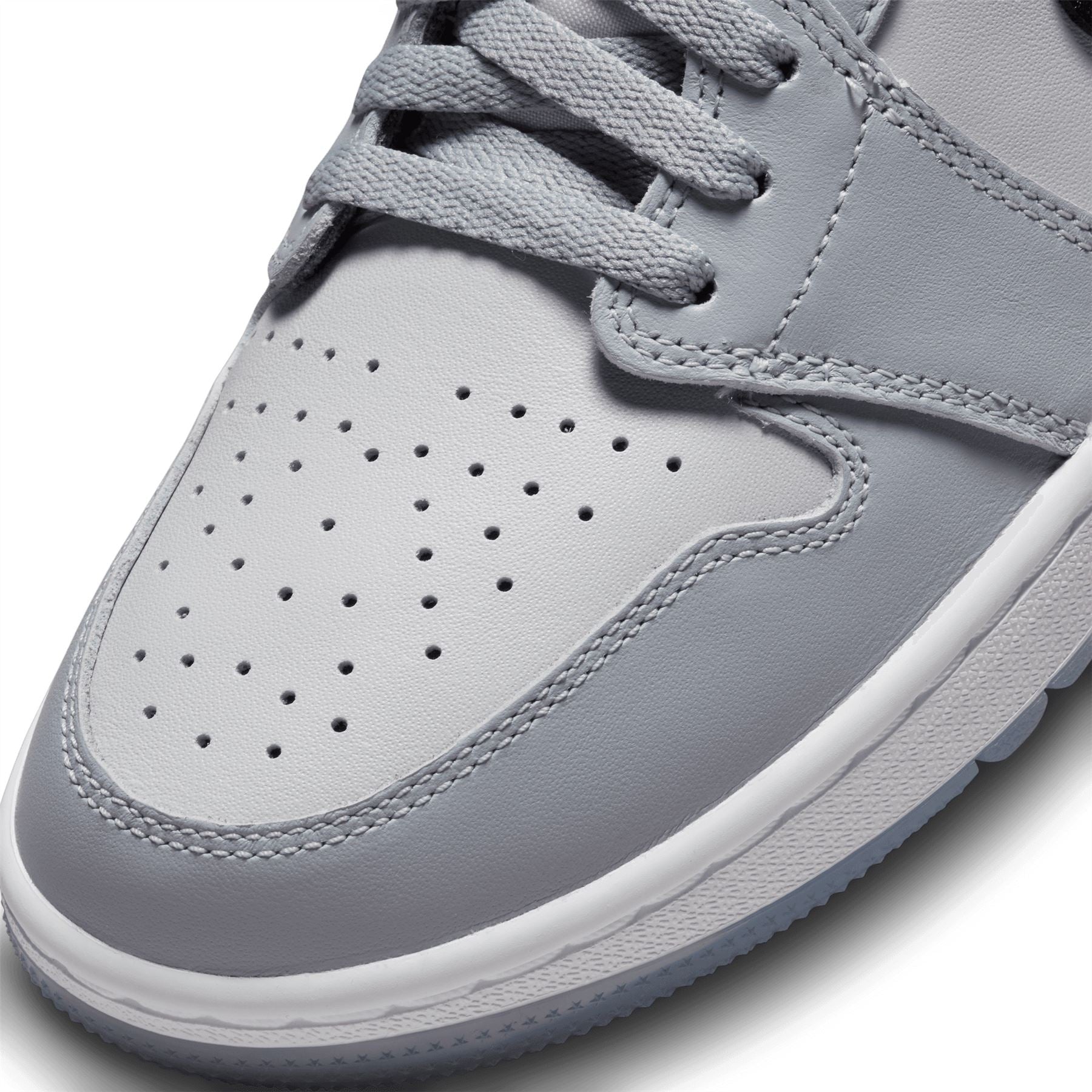 Nike Air Jordan 1 Low Golf Shoes Wolf Gray/Black/Photon Dust/White