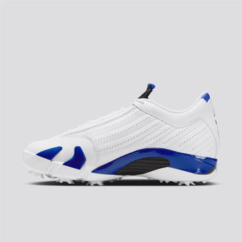 Nike Air Jordan 14 Golf Shoes White/Black/Hyper Royal | TRENDYGOLF USA