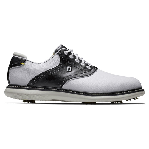 FJ Traditions Saddle FJ Golf Shoes White/Black/Grey - SS23