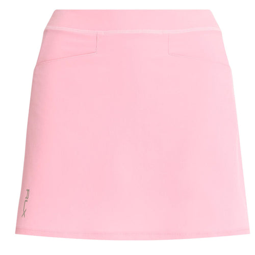 Womens 15 Inch Performance Pleated Skort Course Pink - SS24