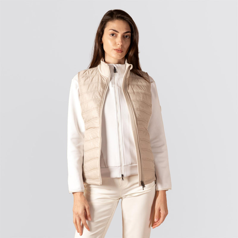 Womens Fibi Sport Vest Beige