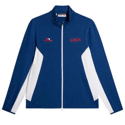 Constantin Full Zip Mid Layer Estate Blue