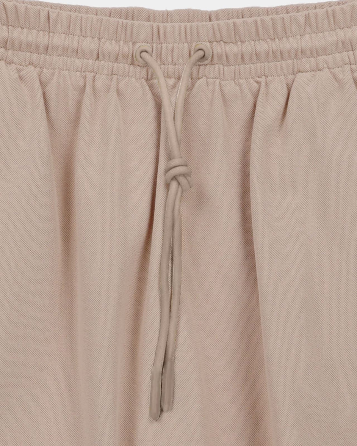 Womens Preppy Pique Mini Skirt Tan/Chocolate