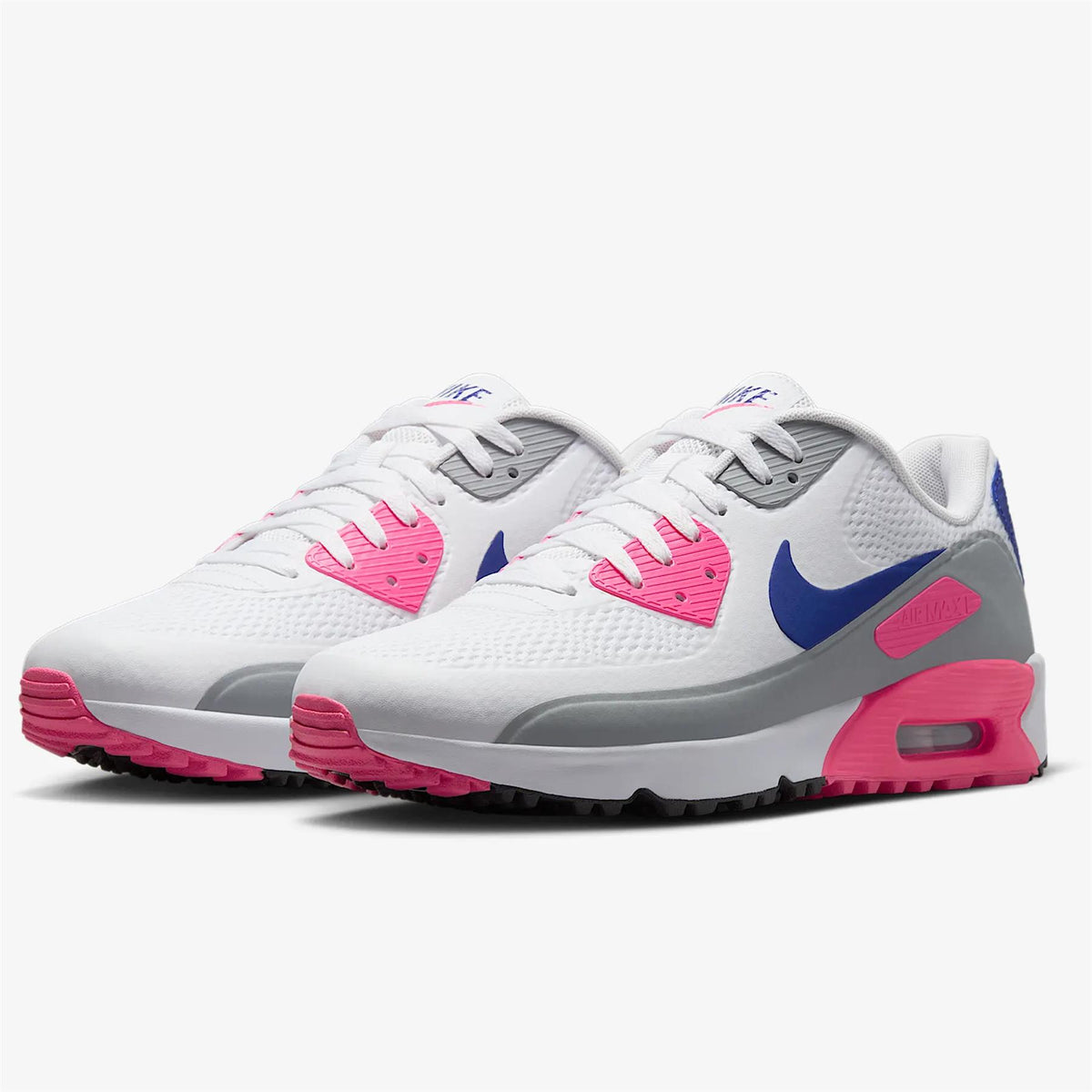 Air Max 90G Golf Shoes White/Concord/Laser Pink