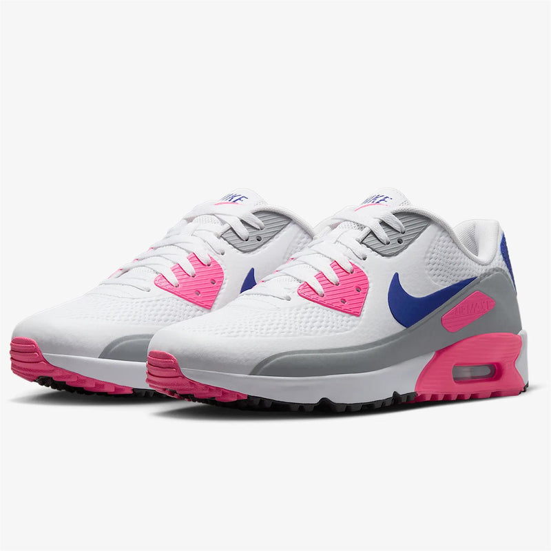 Air Max 90G Golf Shoes White/Concord/Laser Pink