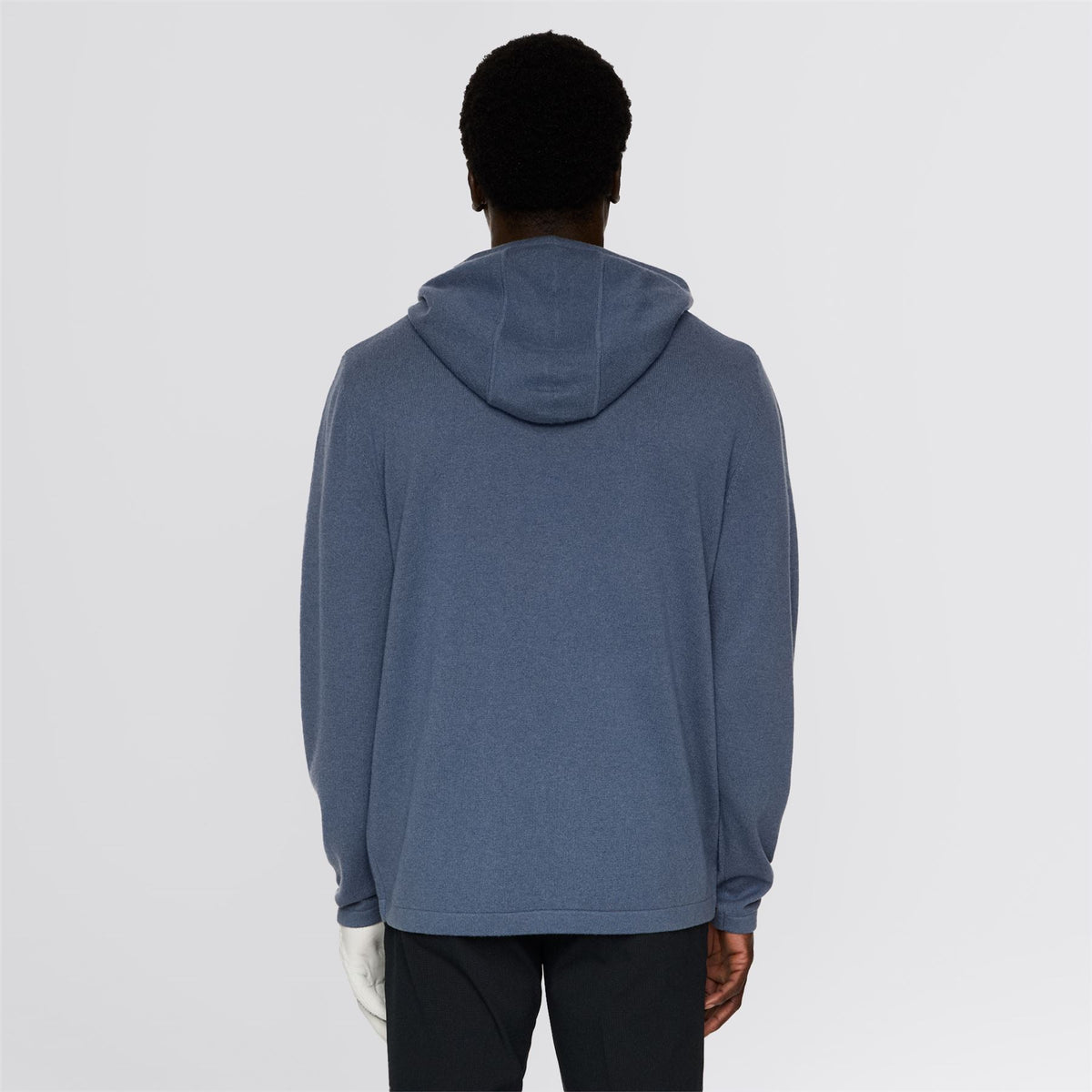 Kolton Cashmere Hoodie Vintage Indigo