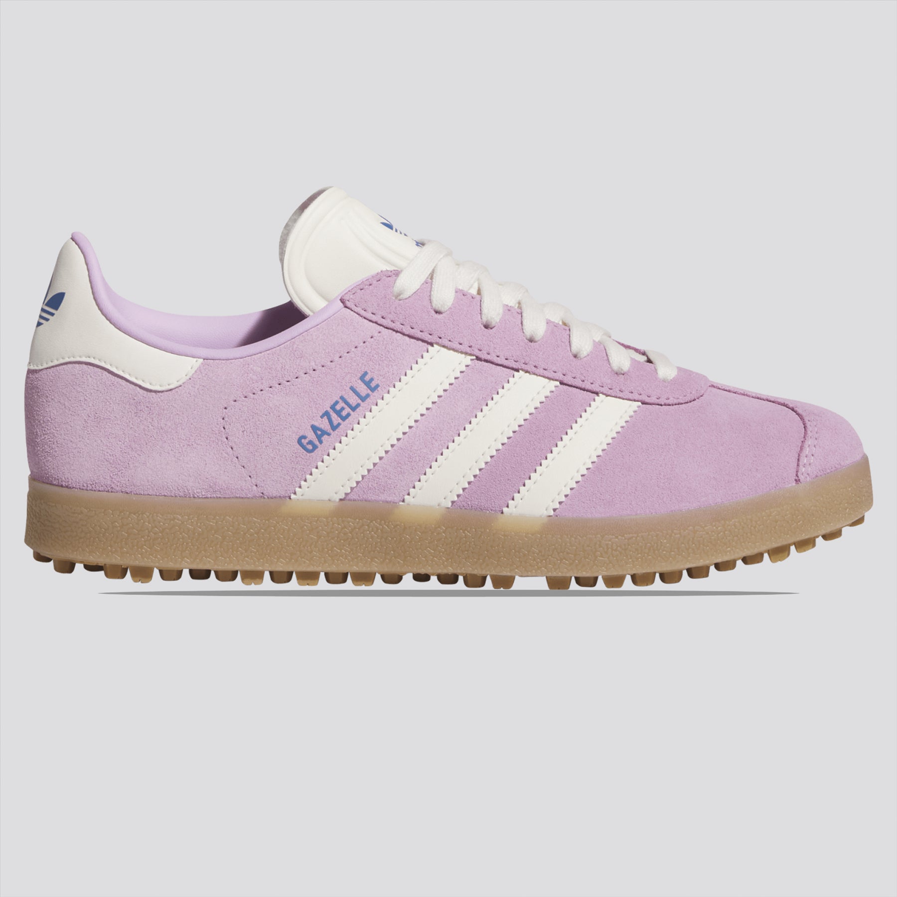 Womens Gazelle Spikeless Golf Shoes Bliss Lilac/Chalk White/Bluebird