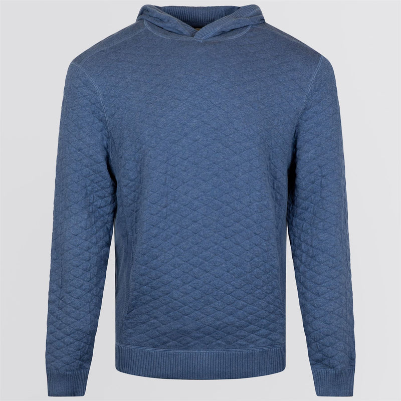 The Wallace Hooded Sweater Heathered Andover