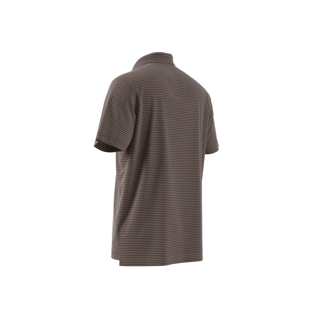 Originals Stripe Pique Polo Trace Brown/Dark Brown