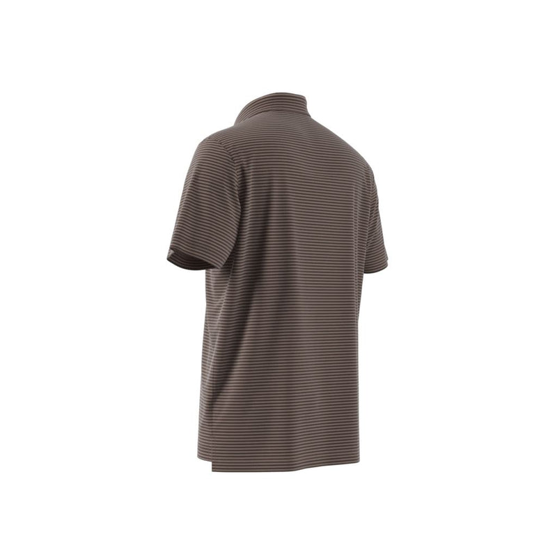 Originals Stripe Pique Polo Trace Brown/Dark Brown