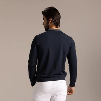 Founders Crew Neck Bainbridge Blue