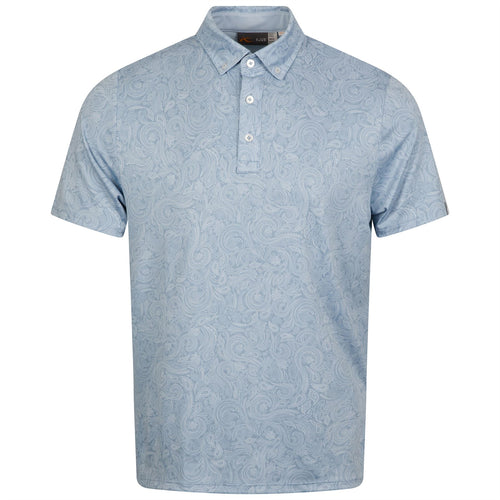 Lance Printed Polo Neptune/Blue Fog - AW24