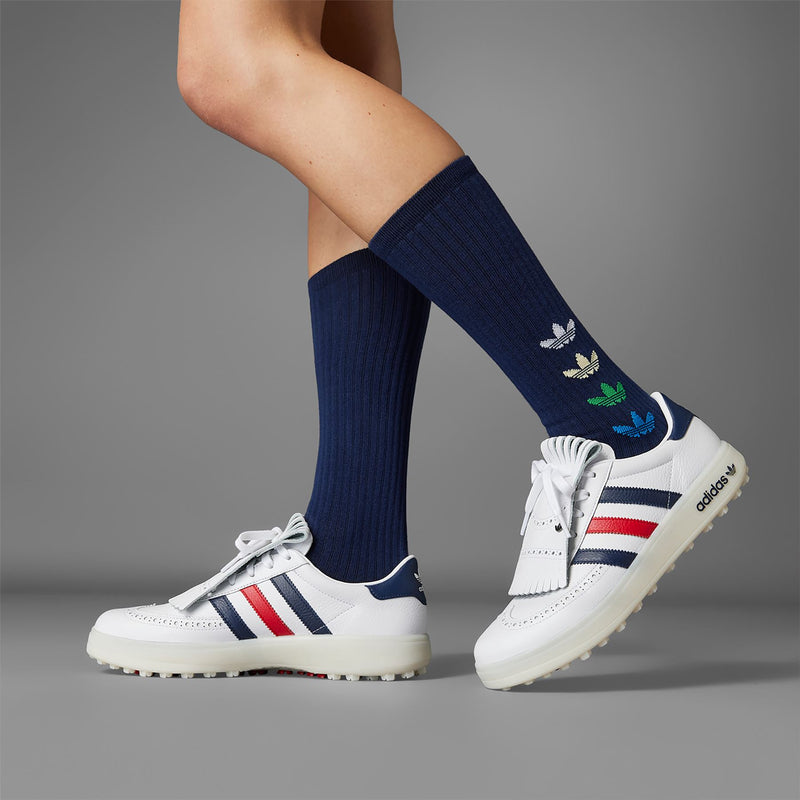 Coursecup Spikeless Golf Shoes White/Night Indigo