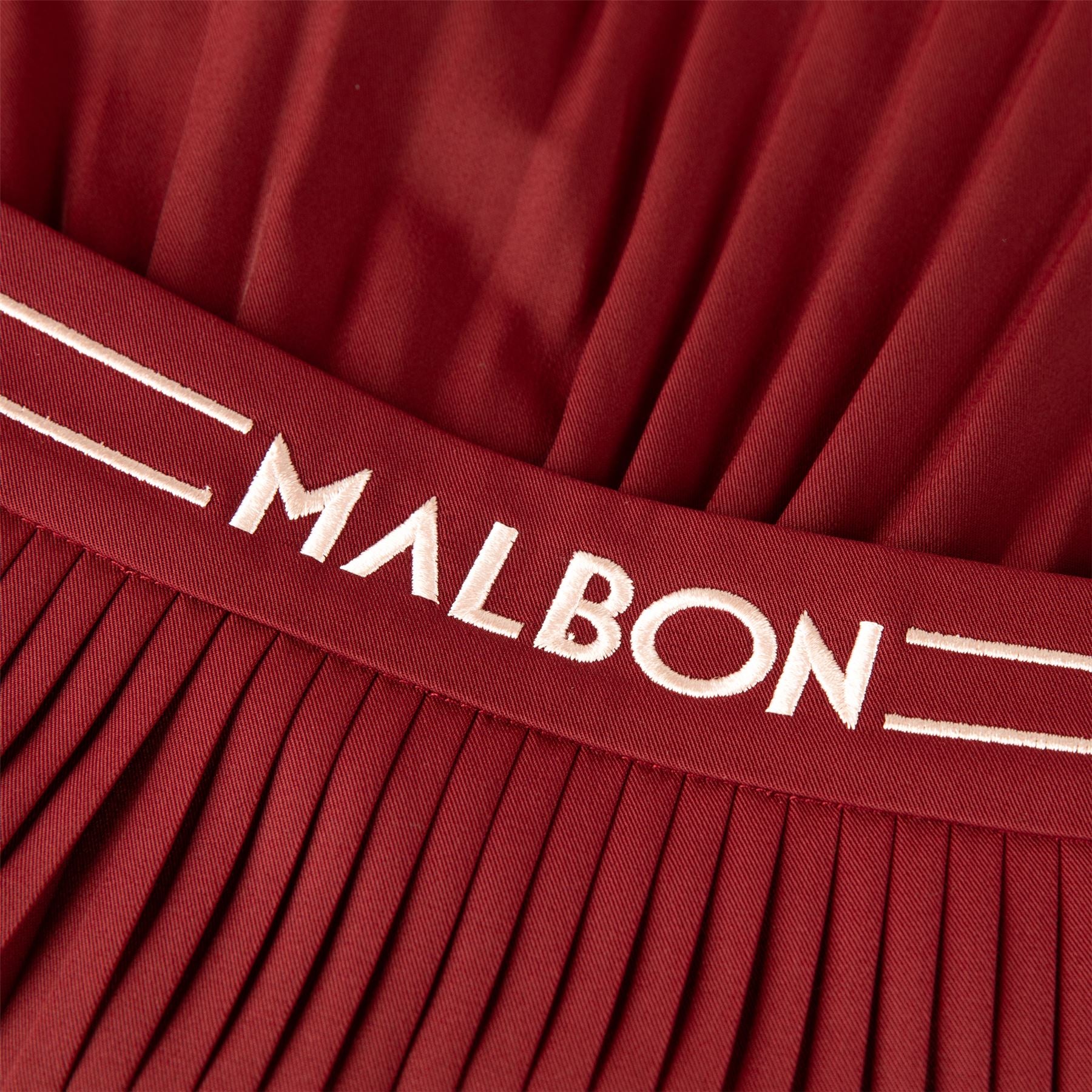 Malbon Golf Valentina Pleated Skirt Vino | TRENDYGOLF USA