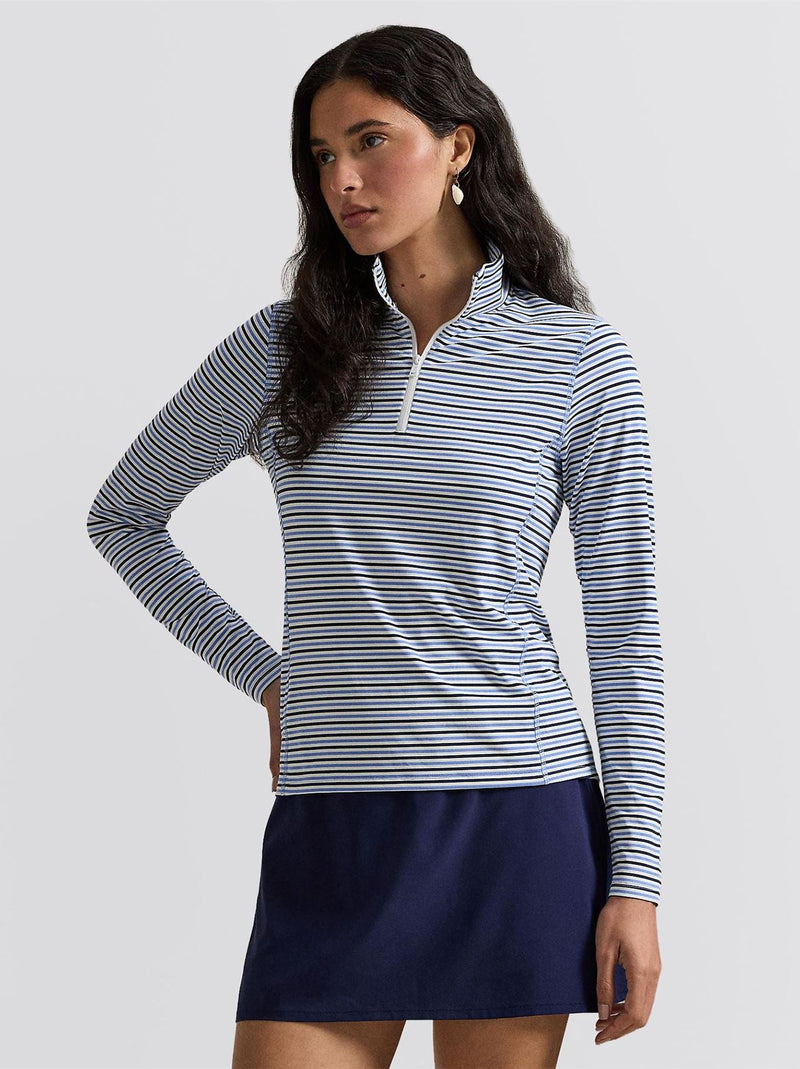 RLX Womens Peached Jersey Half Zip Pullover