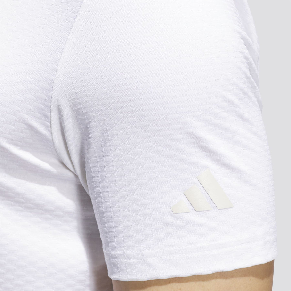Beyond The Course Textured Polo White