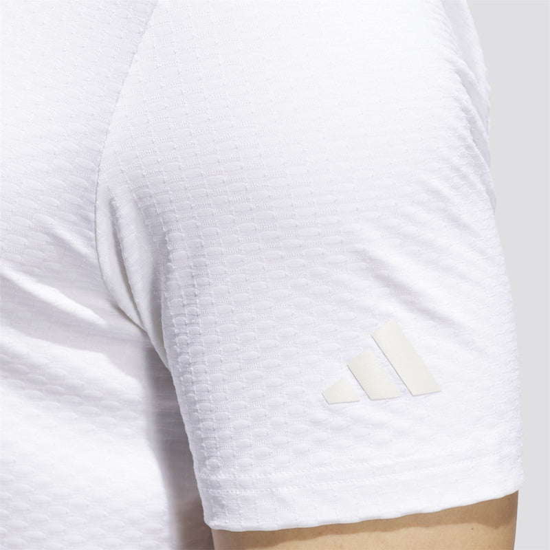 Beyond The Course Textured Polo White