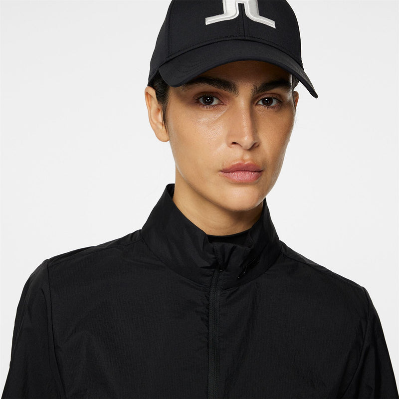 Womens Anga Tech Stretch Cap Black