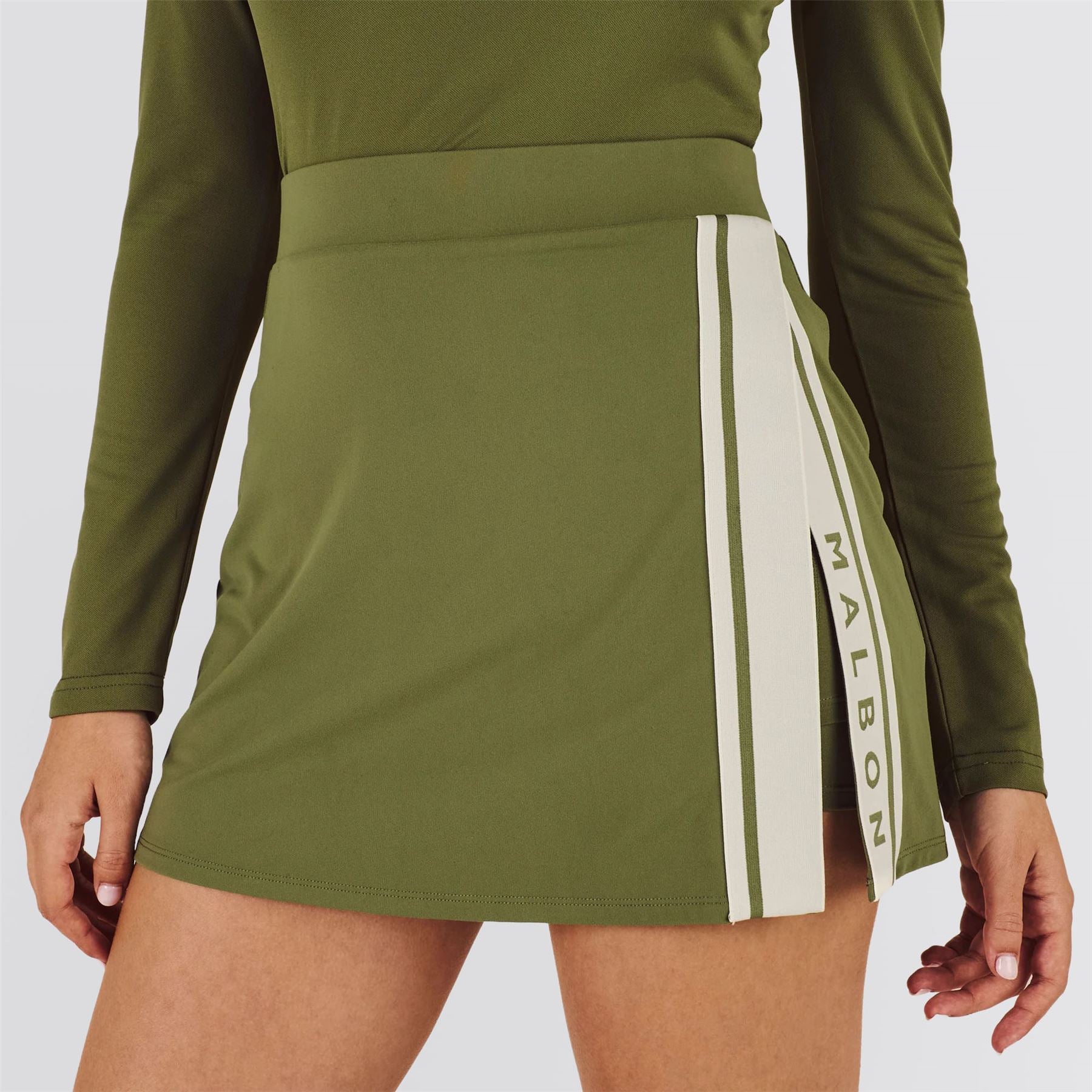 Womens Baseline Skirt Olivine