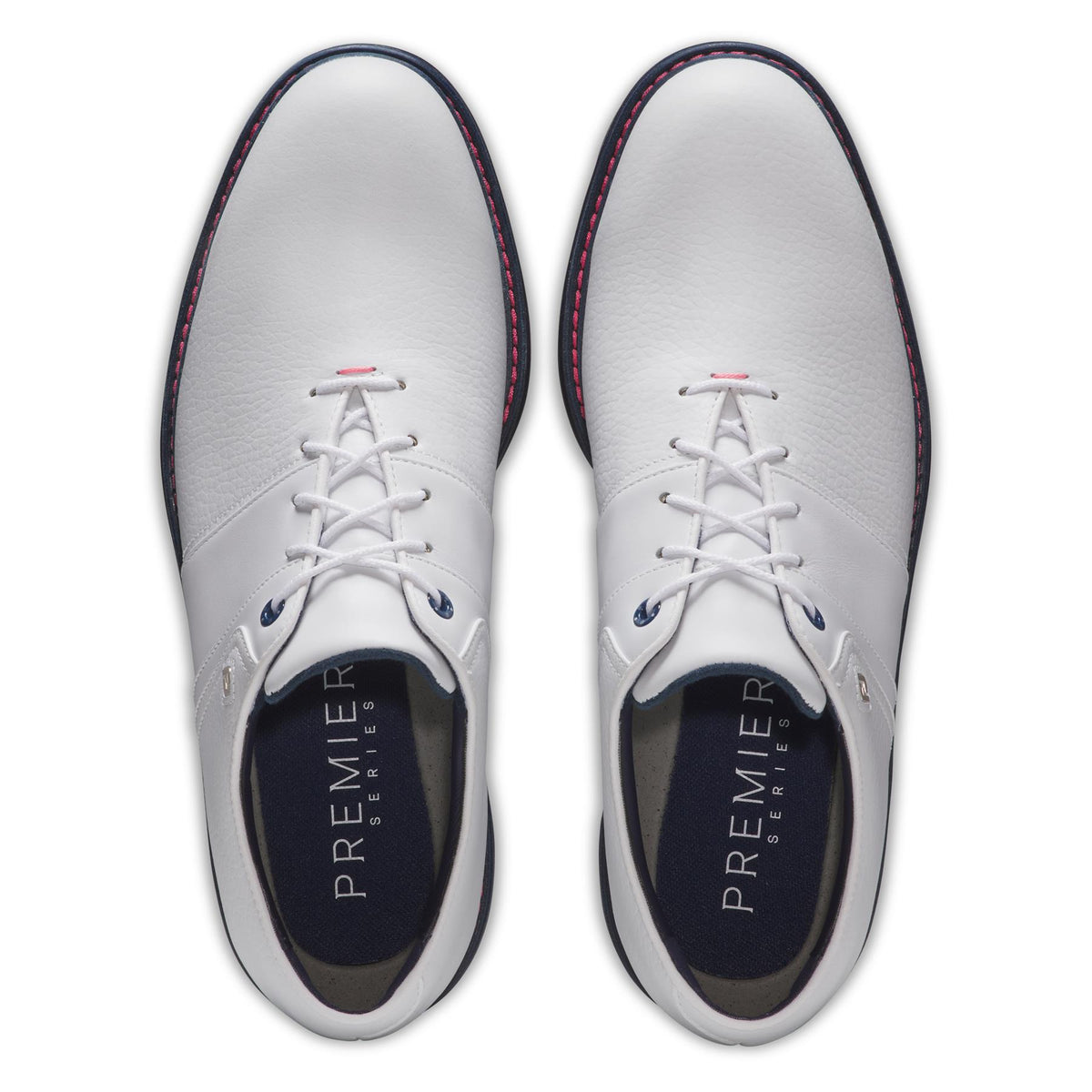 Premiere Series Packard Golf Shoes White/Navy/Pink