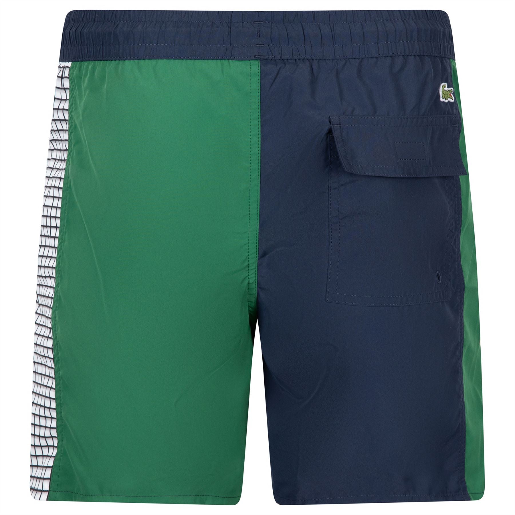Neo Heritage Color Block Swimming Trunks Navy Blue/Green - SS23 –