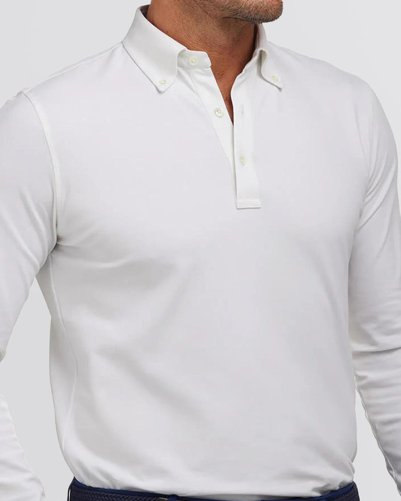 The Burton Long Sleeve Polo Shirt