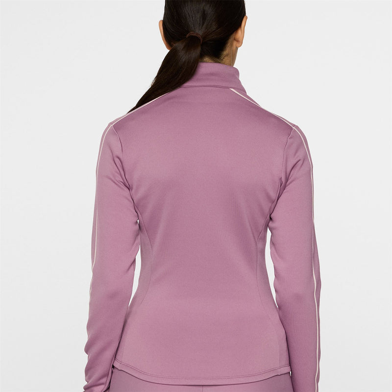 Womens Nefe Quarter Zip Mid Layer Very Grape