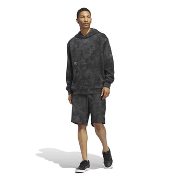 Adicross Print Design Hoodie Black