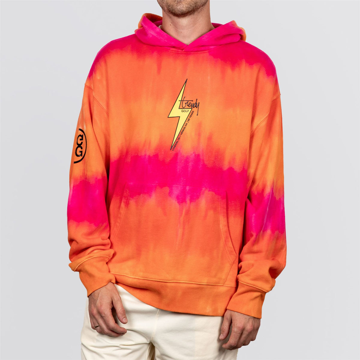 x TRENDYGOLF Limited Edition Custom Hoodie Tie Dye