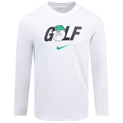 Long-Sleeve Golf T-Shirt White - SS24