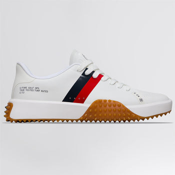G/FORE G.112 Stripe Golf Shoes Snow/Multi | TRENDYGOLF USA