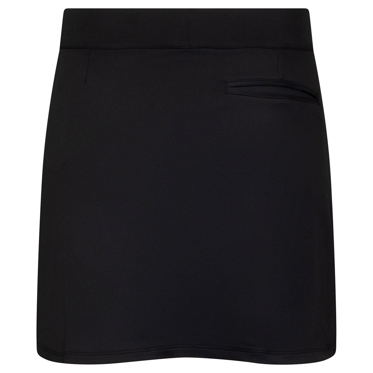 Womens Alice Petal Hem Skort Black
