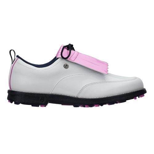 Womens Premiere Issette DJ Golf Shoes White/White/Pink - SS23
