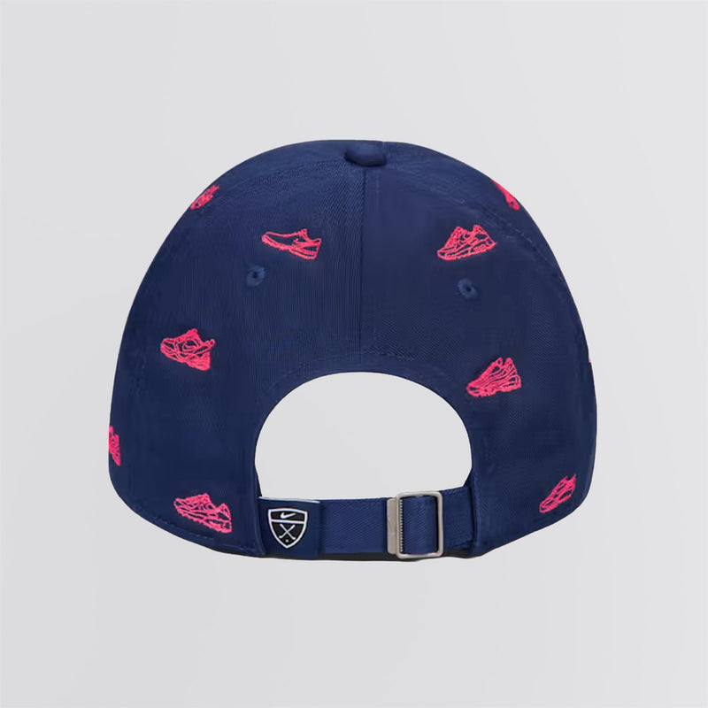 Unstructured Gilf Cap College Navy/Hot Lava