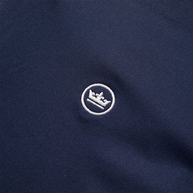 Solid Performance Jersey Polo Navy