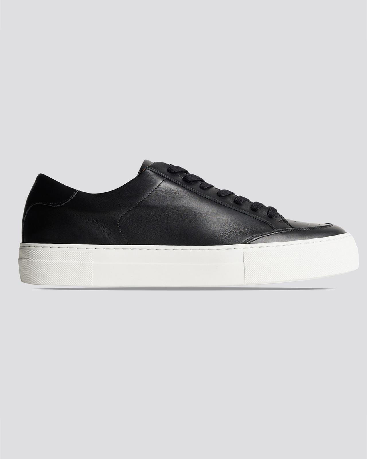 Art Signature Leather Sneakers Black