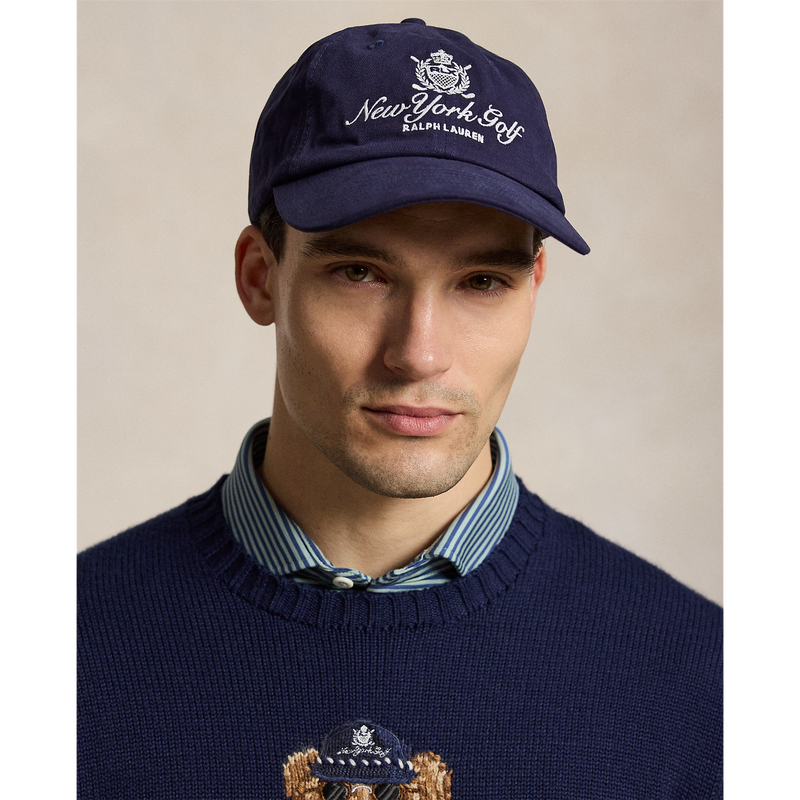 Canvas Crest Cap Refined Navy