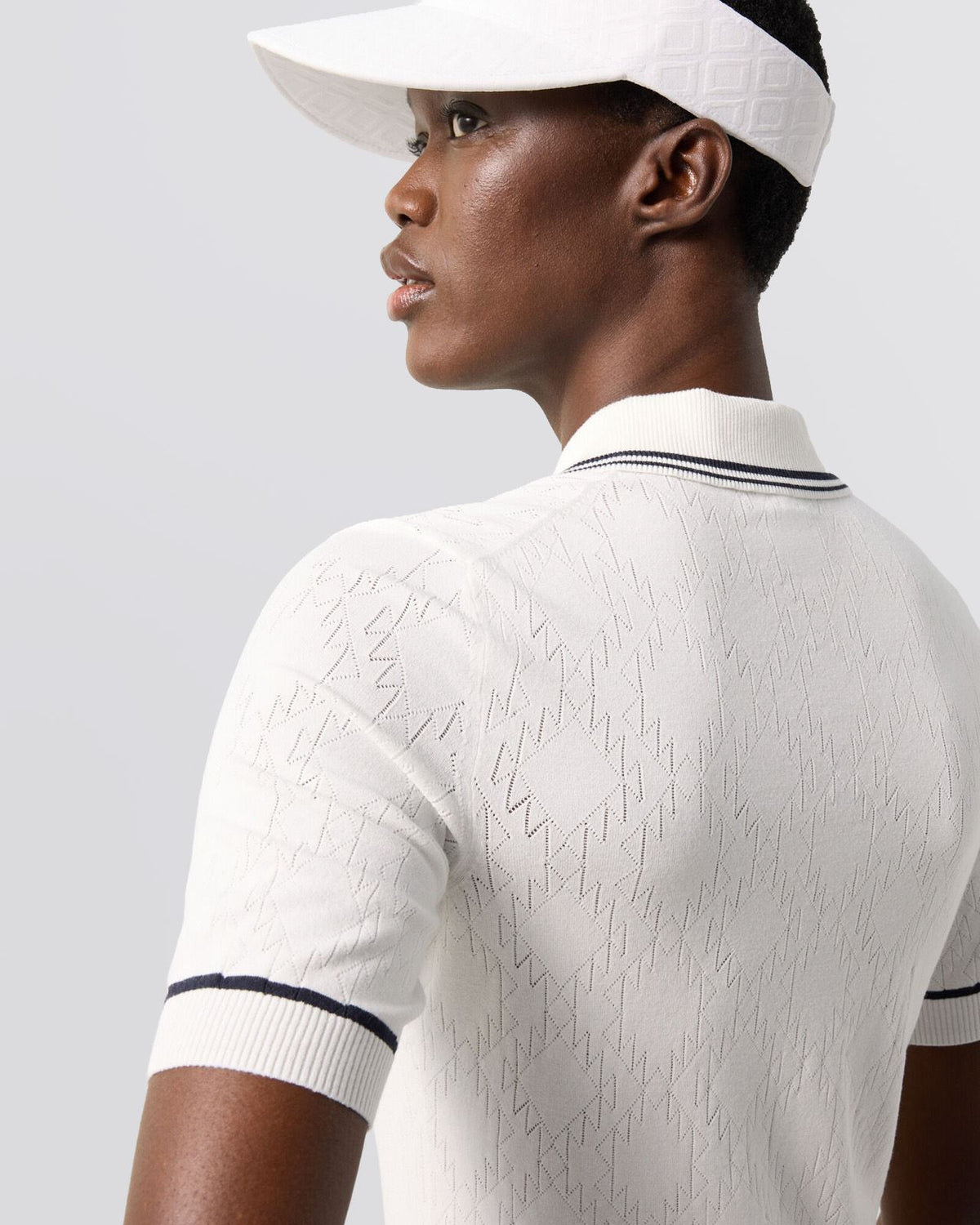 Womens Mandy Polo Off White