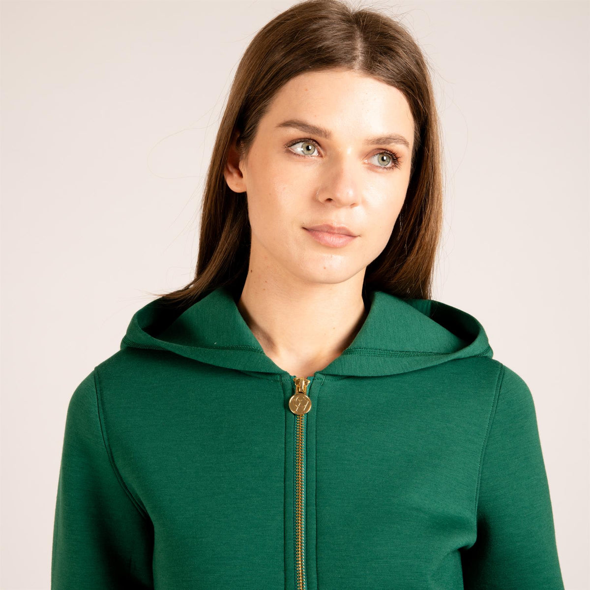 Womens Amelie Hoodie Grass Green