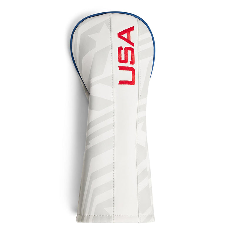 Two-Panel Fairway Wood Headcover US Golf Red
