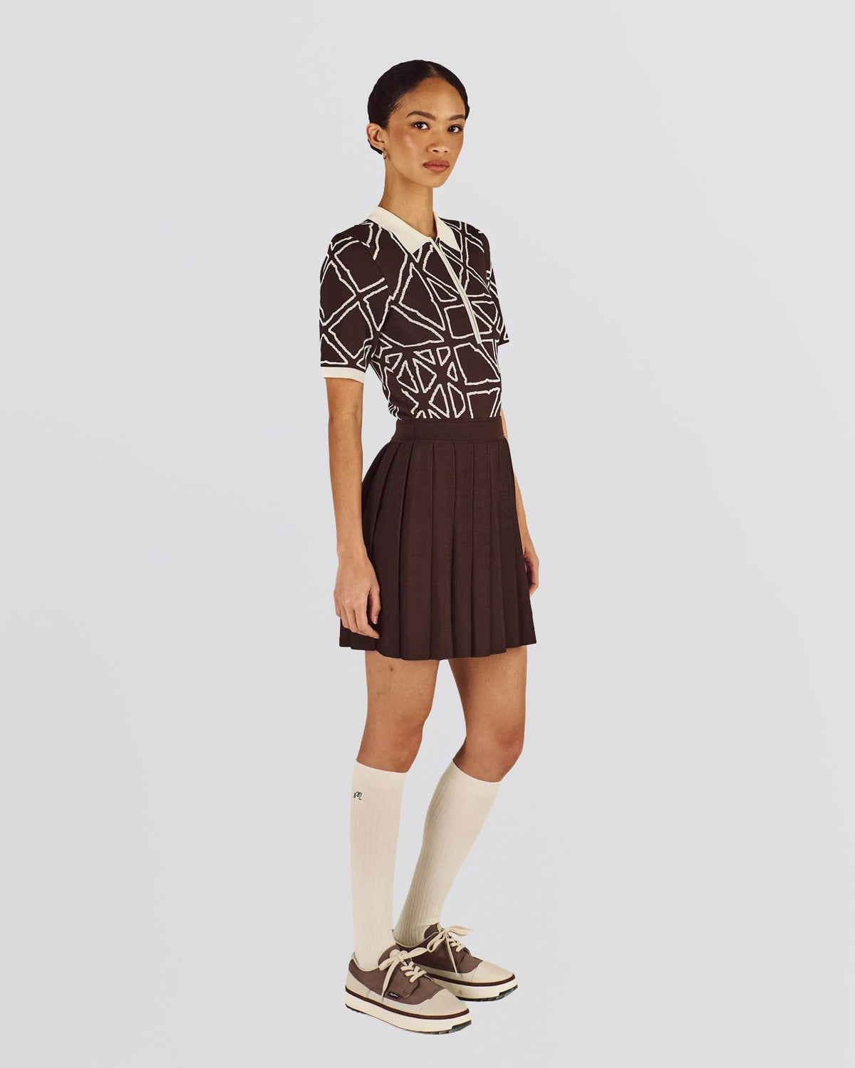 Viviana Dress Brown