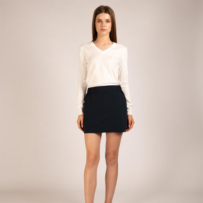 Womens The Tech Pull-On Skort Navy