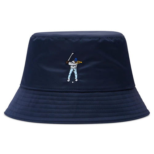 Nylon Bucket Hat Navy - W23